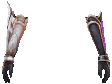 Silver Heart Elf Gloves [E]