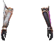 Silver Heart Rune Mage Gloves
