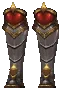 Bloodangel White Wizard Boots