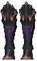 Silver Heart White Wizard Boots