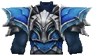 Blue Eye White Wizard Armor